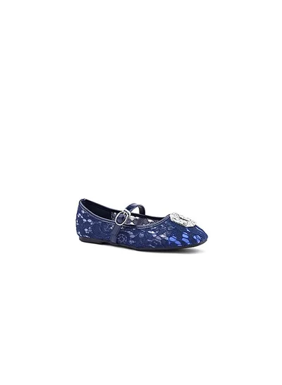 Cuple Girls Embellished Mary Jane Flats